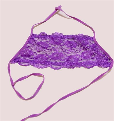 Fashion Care 2u L1670 Sexy Purple Sheer Bra Set Lingerie Sleepwear