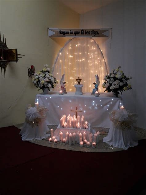 Altar Para El Santísimo Jueves Santo 2018 Altar Of Repose