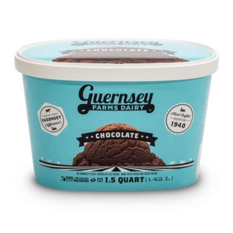 Guernsey Farms Dairy Chocolate Ice Cream Tub 48 Oz Frys Food Stores