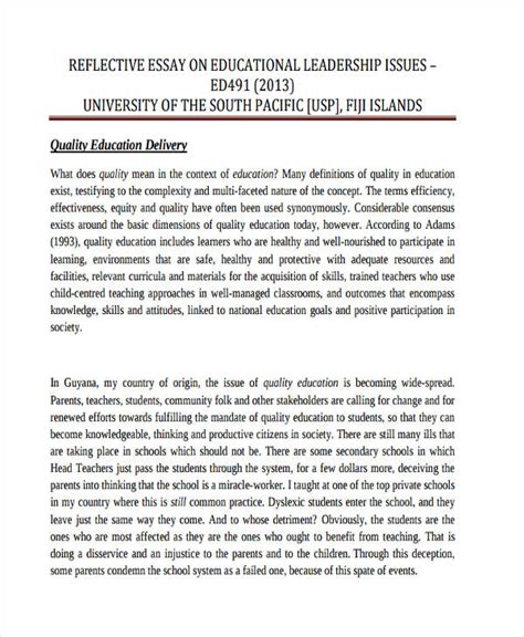 Reflective Essay 24 Examples Format Pdf Tips