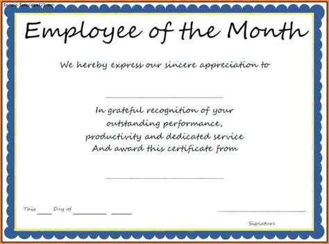 Fantastic Best Employee Award Certificate Templates Employee Awards