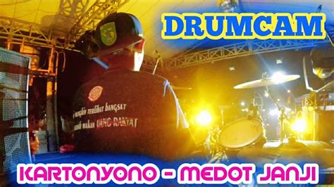 Kartonyono Medot Janji Drumcam Cover Youtube