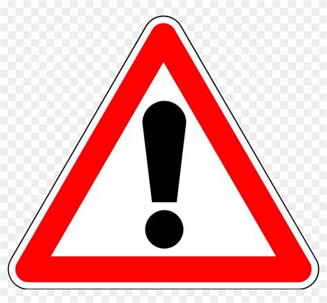 Caution Warning Road Sign Uk Free Transparent Png Clipart Images