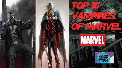 Marvel Top 10 Vampires Youtube