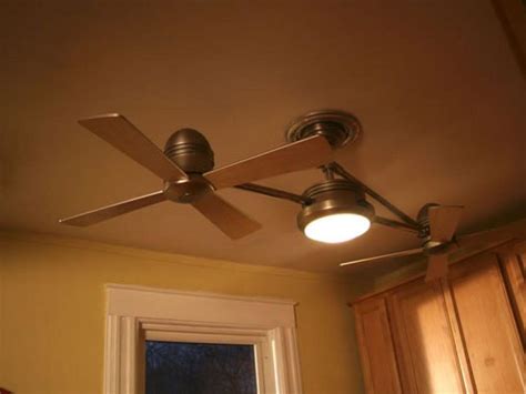 Build your own double motor ceiling fan. Ceiling Fan Gorgeous Dual Head Ceiling Fan: Replace A ...