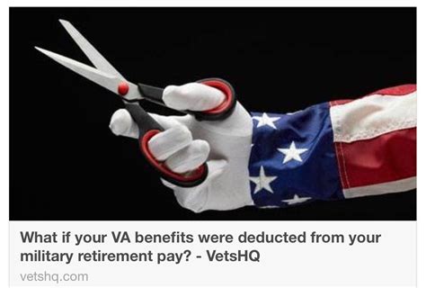 What If Your Va Benefits Were Deducted From Your Military Retirement