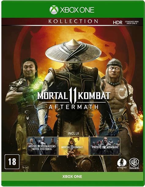 Mortal Kombat 11 Mk11 Aftermath Xbox One Digital 1 Jogo Mercado Livre