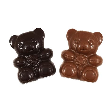 Teddy Bear Shape Chocolate Chocolate Necessities