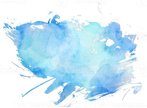 Tache Bleue Aquarelle 16535314 Png