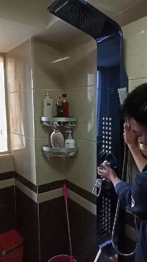 Sh 4600 1028 China Abs Shower Set Bathroom Shower Sliding Hand Shower