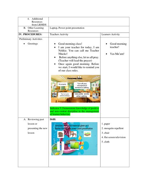 Solution Detailed Lesson Plan Science The Learner Uses The Properties