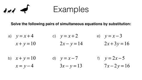 Download chapterwise, step by step ncert solutions for class 10 maths pdf for 2020 board exams. Solving Simultaneous Equations Substitution Worksheet - Tessshebaylo