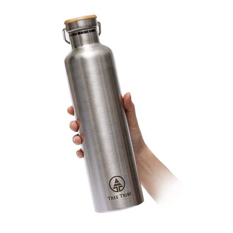 Insulated 1 Liter Stainless Steel Bottle Thermos With Tribe Logo