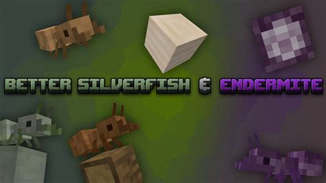 Better Silverfish And Endermite Minecraft Texture Pack