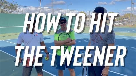 How To Hit The Tweener Tennis Ninja Shows Us How To Hit The Worlds