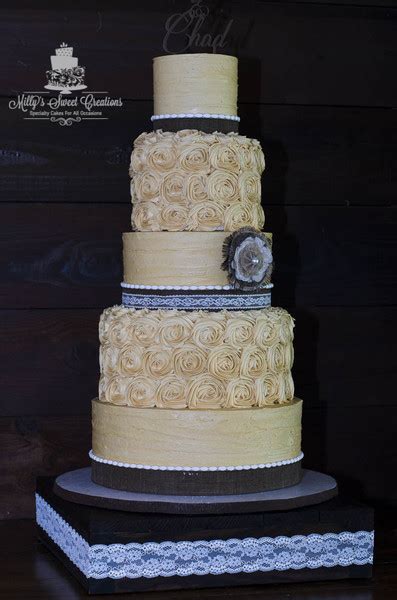 Millys Sweet Creations Cleburne Tx Wedding Cake