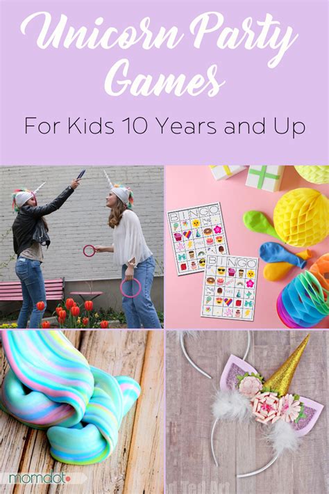 Unicorn Party Games For 10 Years And Up Tinselbox