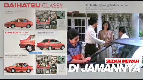 IKLAN DAIHATSU CLASSY INDONESIA YouTube