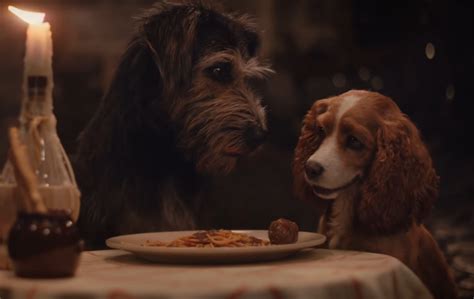 The New Lady And The Tramp Trailer Recreates That Iconic Spaghetti Scene