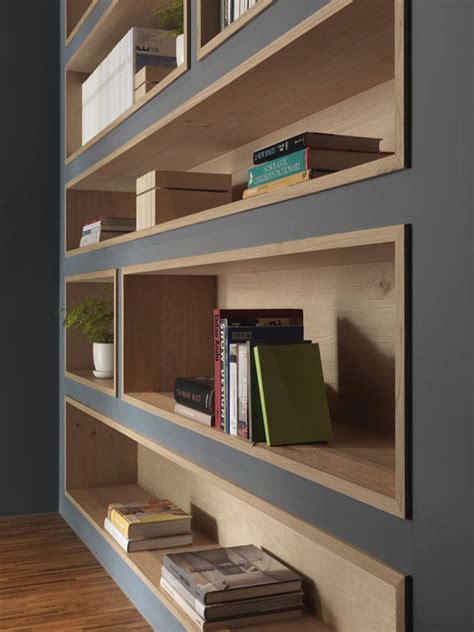 8 Inspirational Examples Of Built In Shelves Lined With
