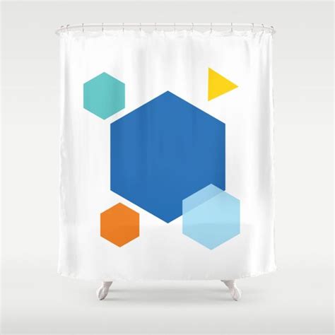 Buy Color Cubes Shower Curtain By Spaceandlines Worldwide Shipping