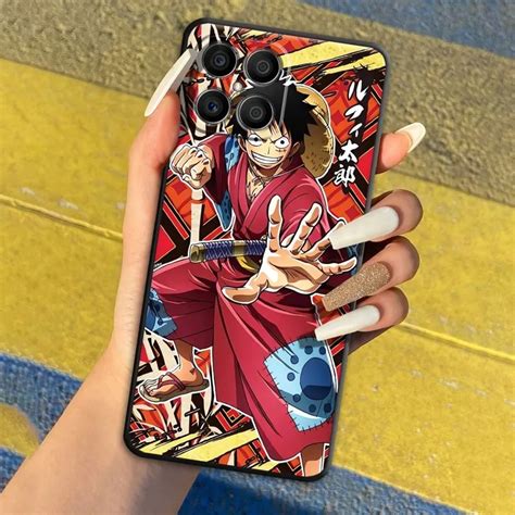 Funda De Anime One Piece Luffy Sabo Para Honor X8 X7 8x 5g 50 70