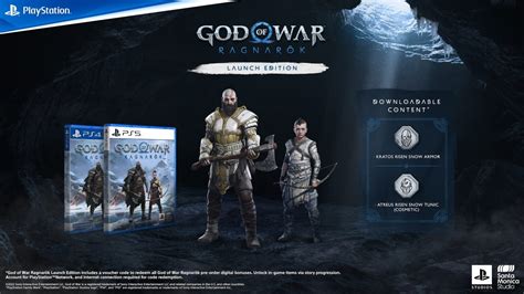God Of War Ragnarok Pre Order Bonus Complete List