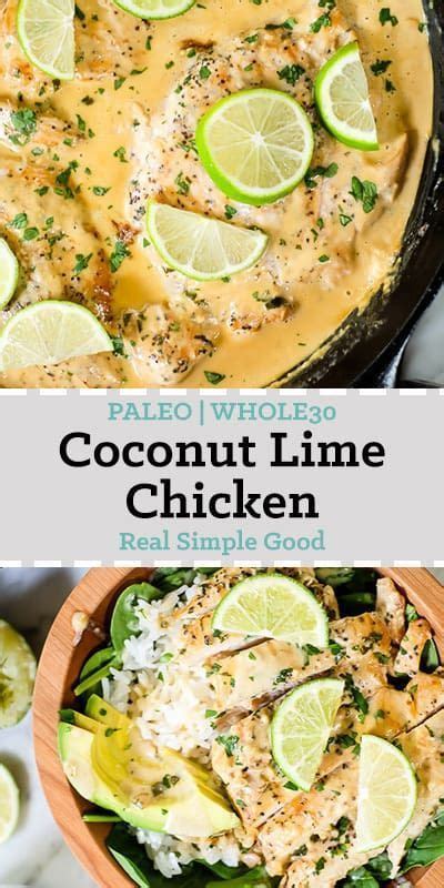 My whole family (including one picky child) loved this recipe! Coconut Lime Chicken (Paleo, Whole30 + Keto) | Recipe ...