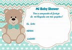 Tarjeta de Invitación Gratis Baby Shower Oso Tifanny