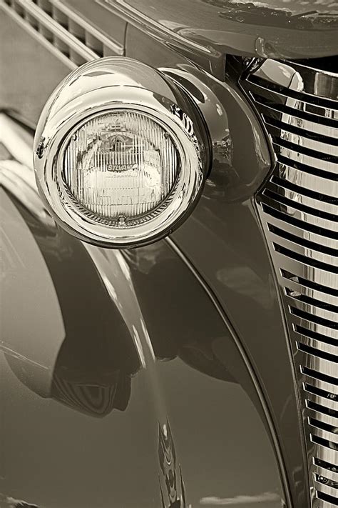 classic car headlight photograph by m k miller fine art america