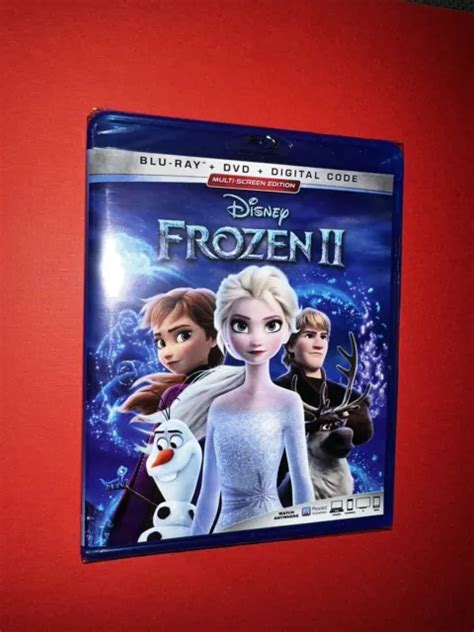 Frozen 2 Ii Disney Blu Ray Dvd Digital Code Disney Store Sealed New