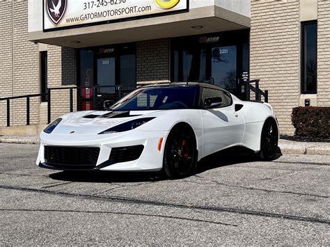 Sold 2018 Lotus Evora 400 Pearl White W Carbon Pack 2 Over Black