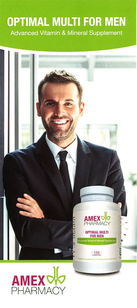 Optimal Multi For Men Amex Pharmacy