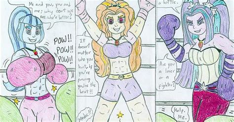 Boxing You Vs Dazzlings By Jose Ramiro Imgur