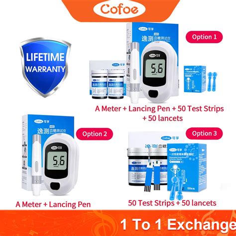 Cofoe Yice Blood Glucose Meter Glucometer Diabetes Monitor Blood Sugar