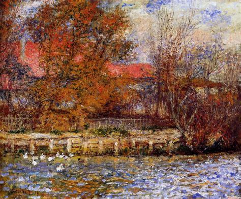The Duck Pond Pierre Auguste Renoir Encyclopedia Of