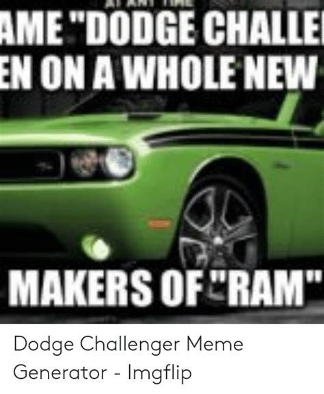 Happy Birthday Dodge Challenger Meme Dodge Best Concept