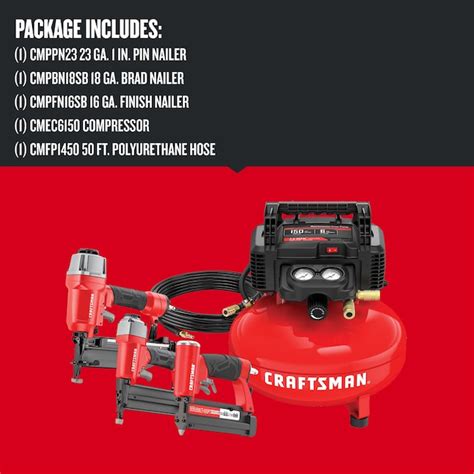 Craftsman 6 Gallons Portable 150 Psi Pancake Air Compressor With