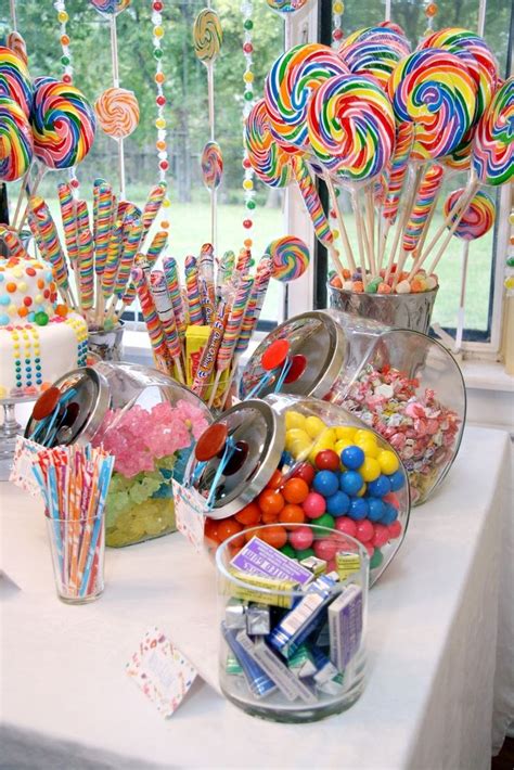 Southern Blue Celebrations Rainbow Candy Buffets
