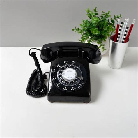 Vintage Rotary Phone Working Rotary Dial Telephone Retro Etsy