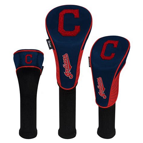 Team Effort Cleveland Indians Set Of 3 Headcovers Pga Tour Superstore