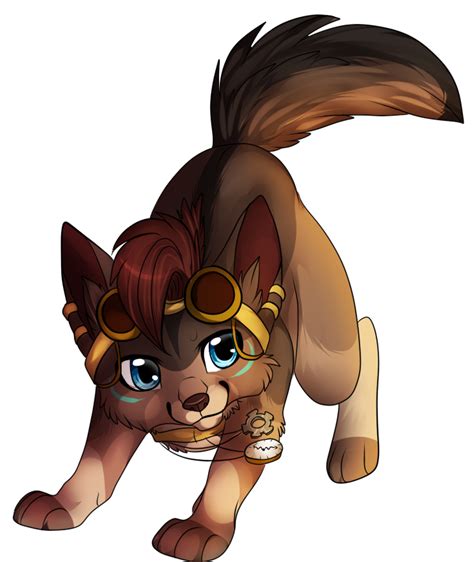 Anime Brown Wolf Pup Pup By Windwolf Anime Brown Wolf Pup Tsubasa