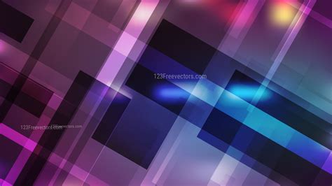 Abstract Purple Black And White Geometric Shapes Background