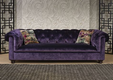 30 Best Collection Of Velvet Purple Sofas
