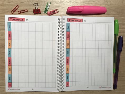 Student Planner Notebook