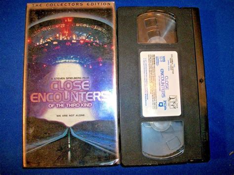 Close Encounters Of The Third Kind VHS 1998 Closed Captioned