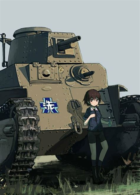 Pin De 富美雄 武田 Em Girls Und Panzer Anime Fanarts Anime Versão Anime