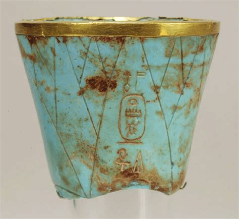 Lotiform Chalice With Royal Cartouche Of Thutmose Iii Egypt New Download Scientific Diagram