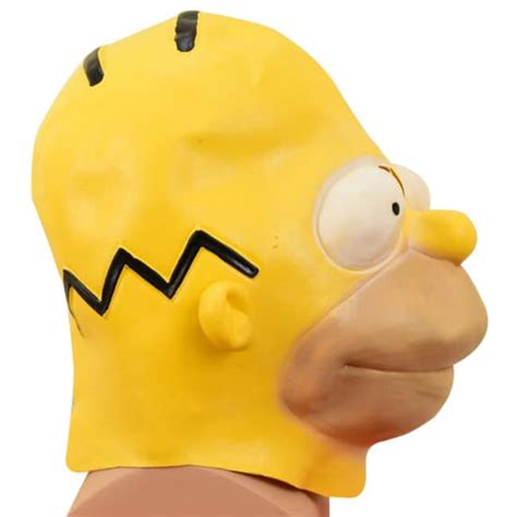 Homer Simpson Mask Cosplay Costume Mascot World
