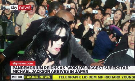 Sky News Calls Michael Jackson The Worlds Biggest Superstar Michael